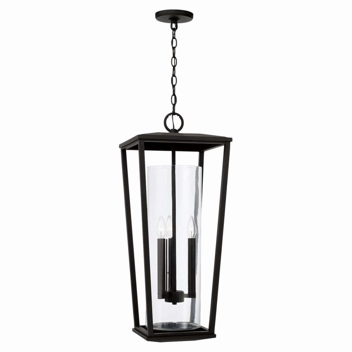 Capital Lighting Fixture Company - Elliott Outdoor Hanging Lantern - 948132BK | Montreal Lighting & Hardware