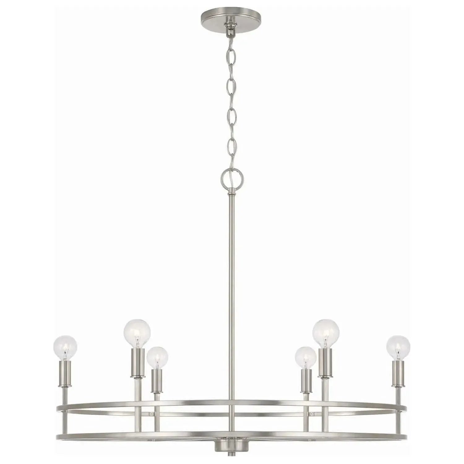 Capital Lighting Fixture Company - Fuller Chandelier - 448761BN | Montreal Lighting & Hardware