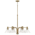 Capital Lighting Fixture Company - Greer Chandelier - 445861AD-528 | Montreal Lighting & Hardware
