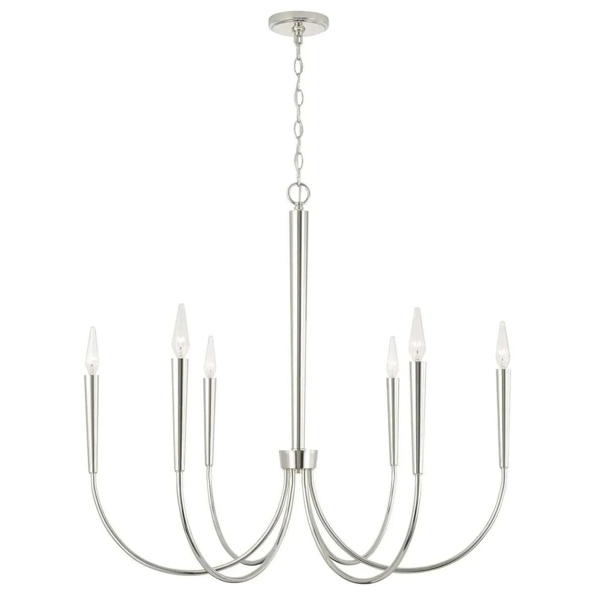 Capital Lighting Fixture Company - Holden Chandelier - 445961PN | Montreal Lighting & Hardware