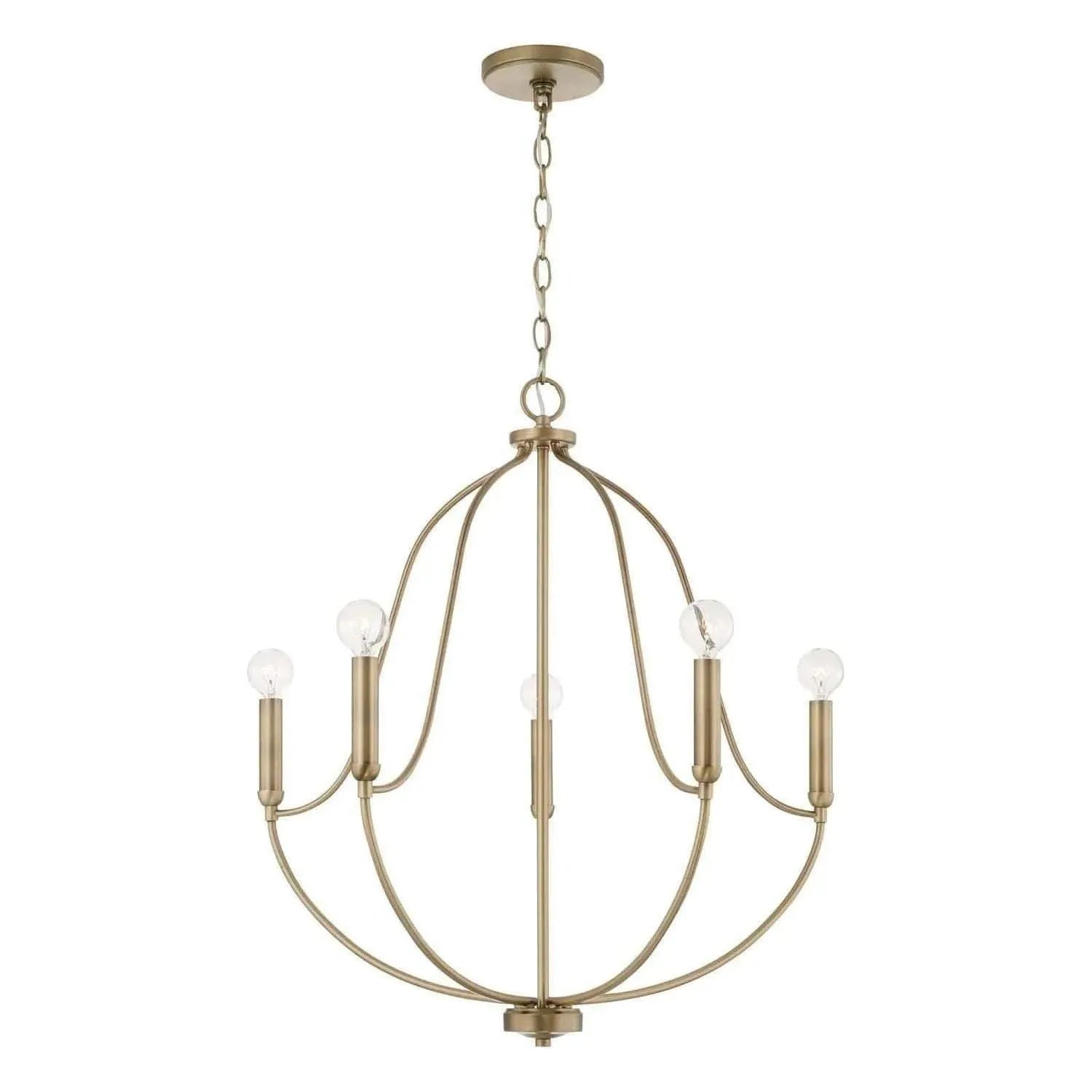 Capital Lighting Fixture Company - Madison Chandelier - 447051AD | Montreal Lighting & Hardware