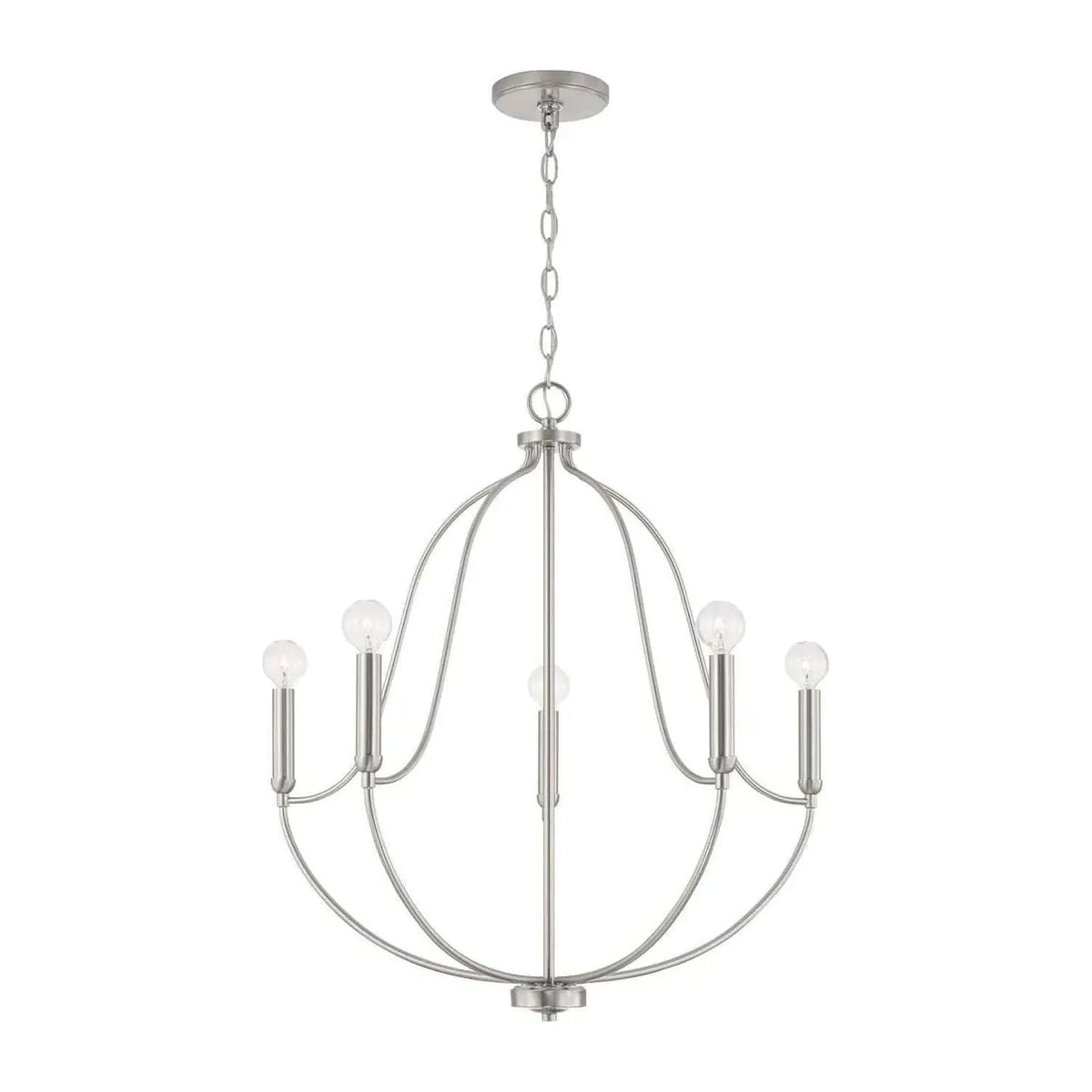 Capital Lighting Fixture Company - Madison Chandelier - 447051BN | Montreal Lighting & Hardware