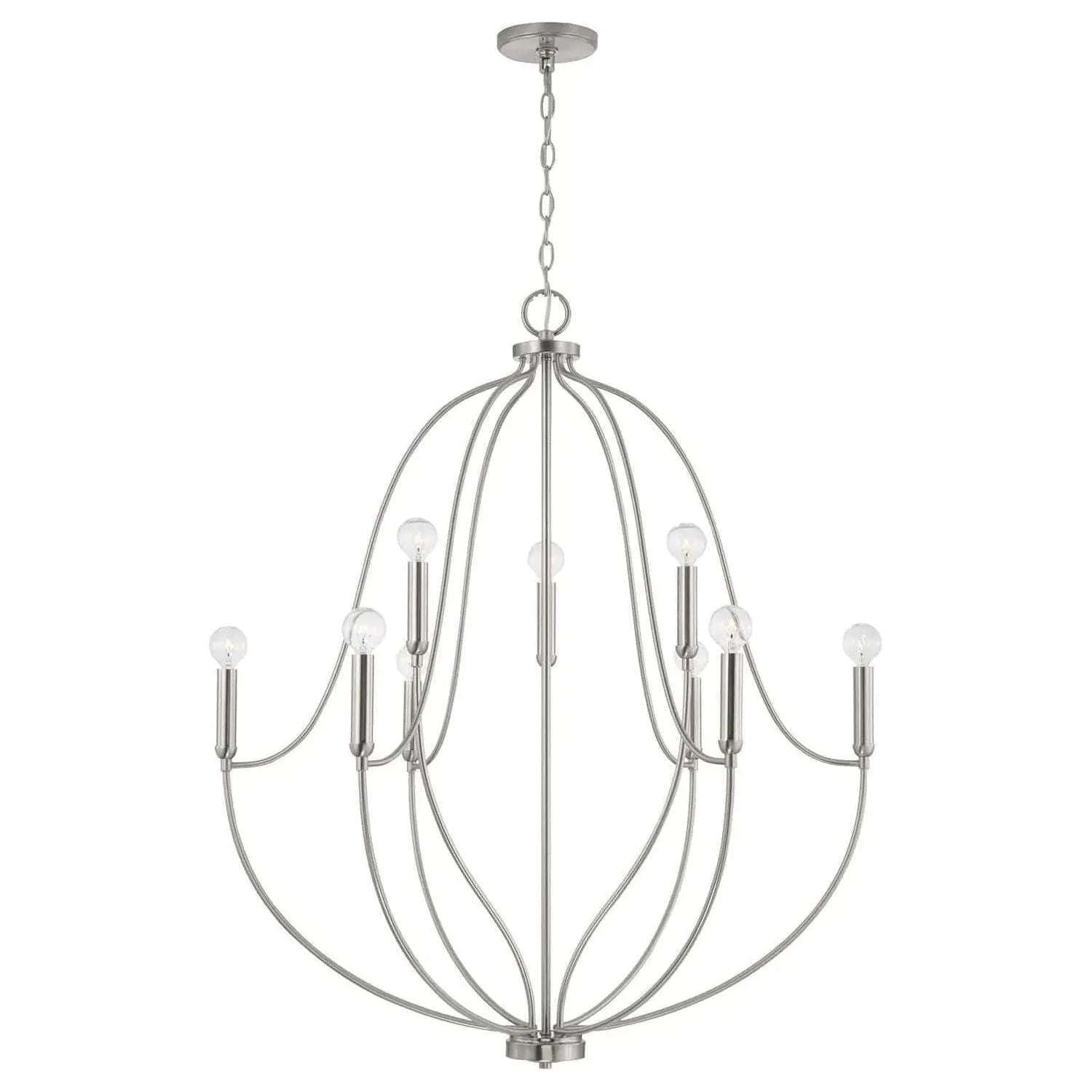 Capital Lighting Fixture Company - Madison Chandelier - 447091BN | Montreal Lighting & Hardware