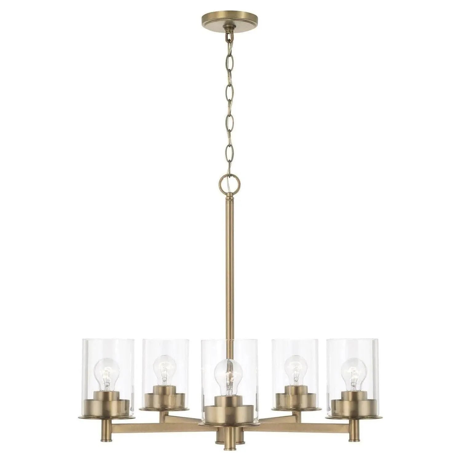 Capital Lighting Fixture Company - Mason Chandelier - 446851AD-532 | Montreal Lighting & Hardware