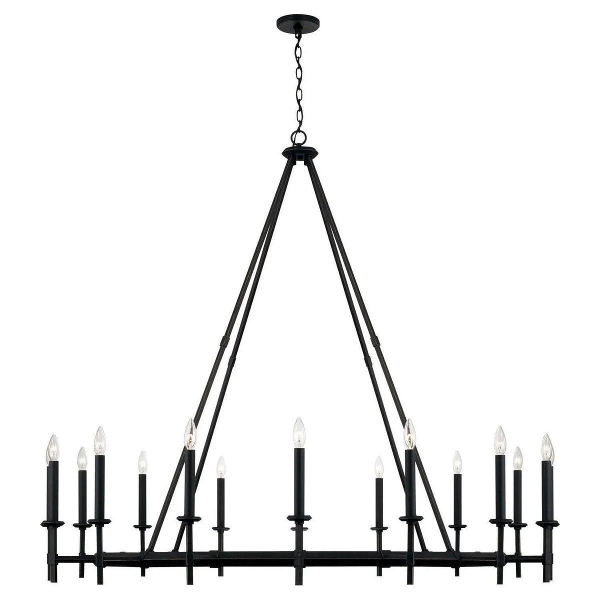 Capital Lighting Fixture Company - Ogden Chandelier - 445202IH | Montreal Lighting & Hardware