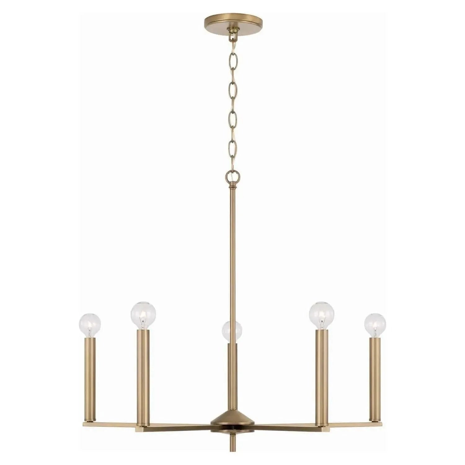 Capital Lighting Fixture Company - Portman Chandelier - 448651AD | Montreal Lighting & Hardware