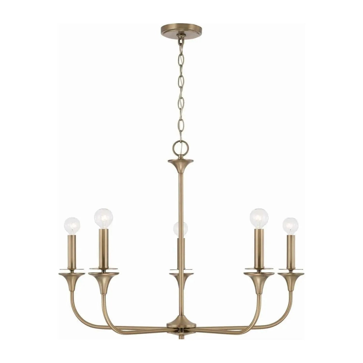 Capital Lighting Fixture Company - Presley Chandelier - 448951AD | Montreal Lighting & Hardware