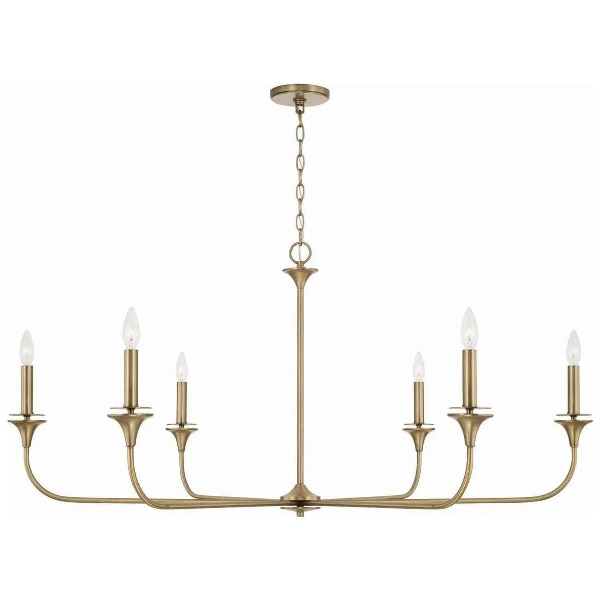 Capital Lighting Fixture Company - Presley Linear Chandelier - 448961AD | Montreal Lighting & Hardware