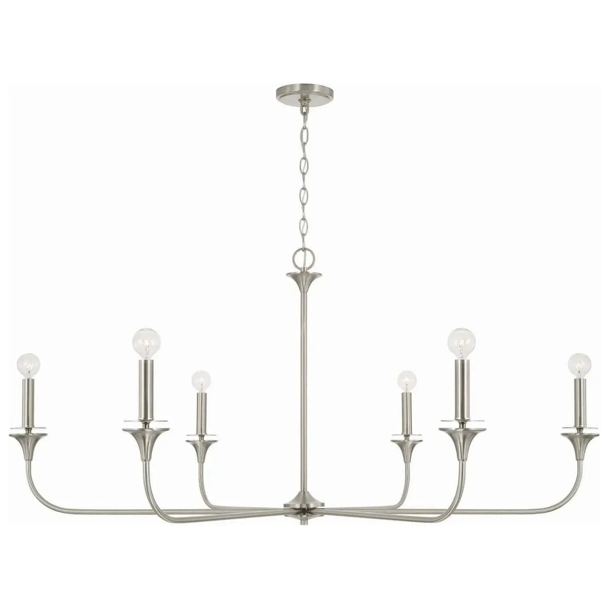 Capital Lighting Fixture Company - Presley Linear Chandelier - 448961BN | Montreal Lighting & Hardware