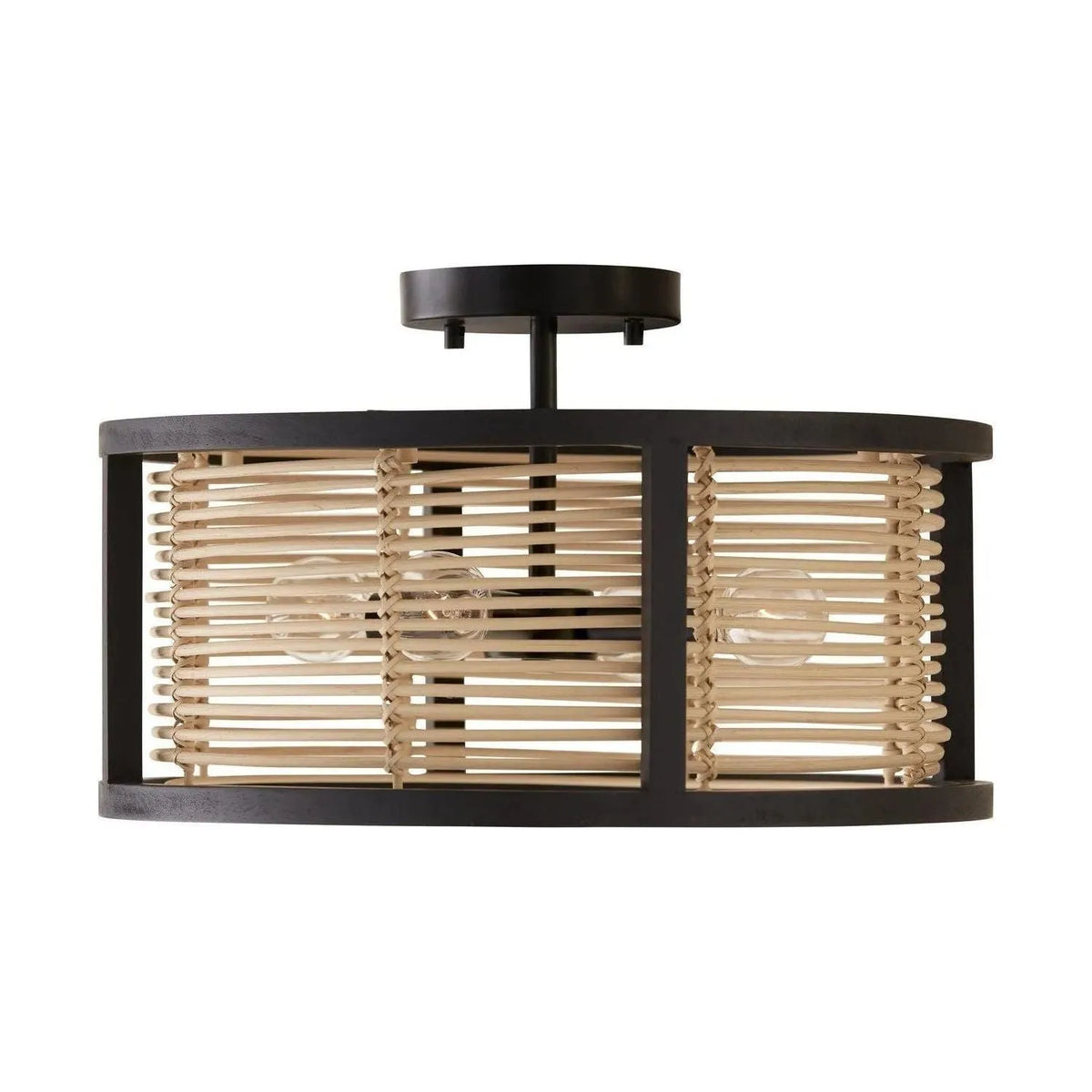 Capital Lighting Fixture Company - Rico Semi-Flush Mount - 244041FK | Montreal Lighting & Hardware