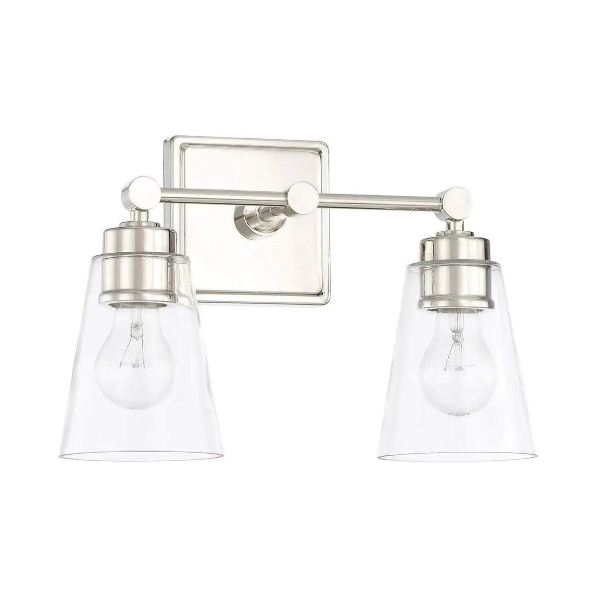Capital Lighting Fixture Company - Rory Vanity - 121821PN-432 | Montreal Lighting & Hardware
