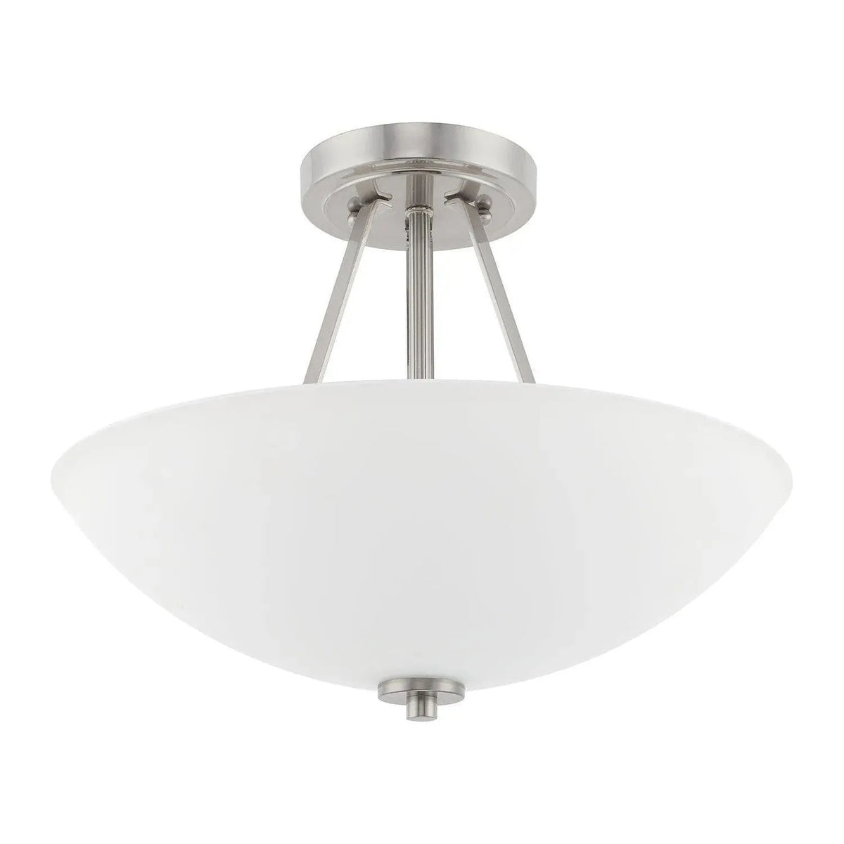 Capital Lighting Fixture Company - Stewart Semi-Flush Mount - 218921BN | Montreal Lighting & Hardware