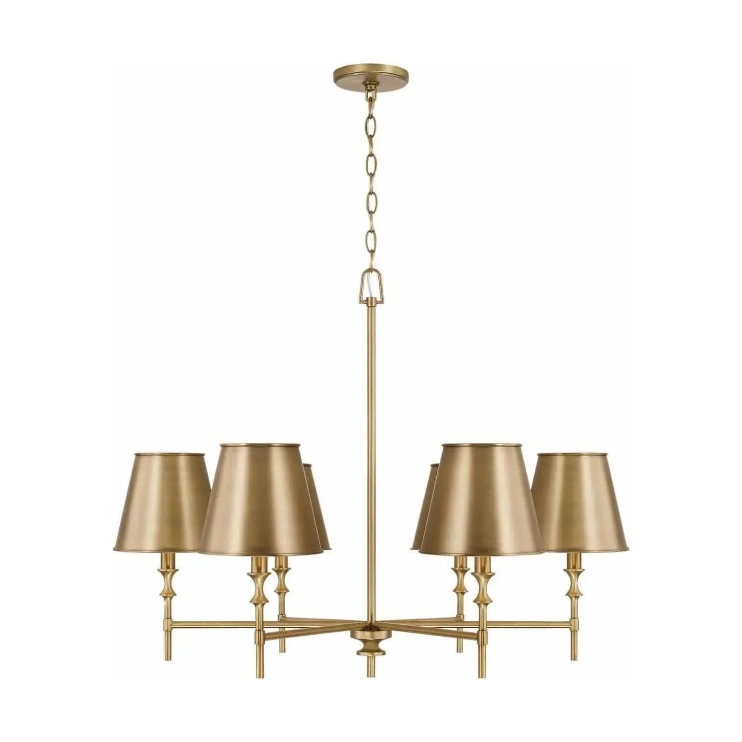 Capital Lighting Fixture Company - Whitney Chandelier - 449761AD-707 | Montreal Lighting & Hardware