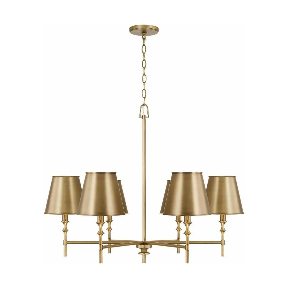 Capital Lighting Fixture Company - Whitney Chandelier - 449761AD-707 | Montreal Lighting & Hardware