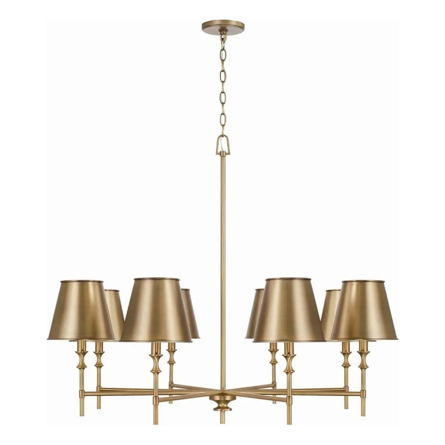 Capital Lighting Fixture Company - Whitney Chandelier - 449781AD-707 | Montreal Lighting & Hardware