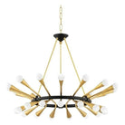 Corbett Lighting - Aries Chandelier - 401-30-VPB/BBR | Montreal Lighting & Hardware