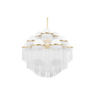 Corbett Lighting - Celestial Chandelier - 398-38-AGB | Montreal Lighting & Hardware