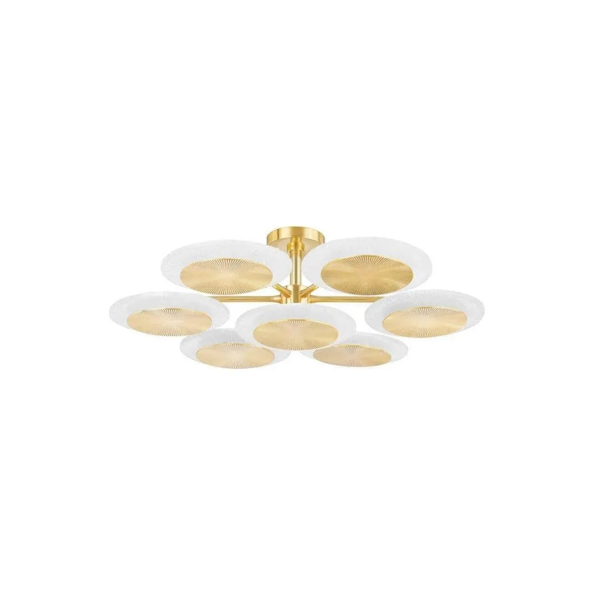 Corbett Lighting - Topaz LED Chandelier - 328-38-VPB | Montreal Lighting & Hardware