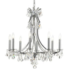 Crystorama - Cedar Chandelier - 5938-CH-CL-MWP | Montreal Lighting & Hardware