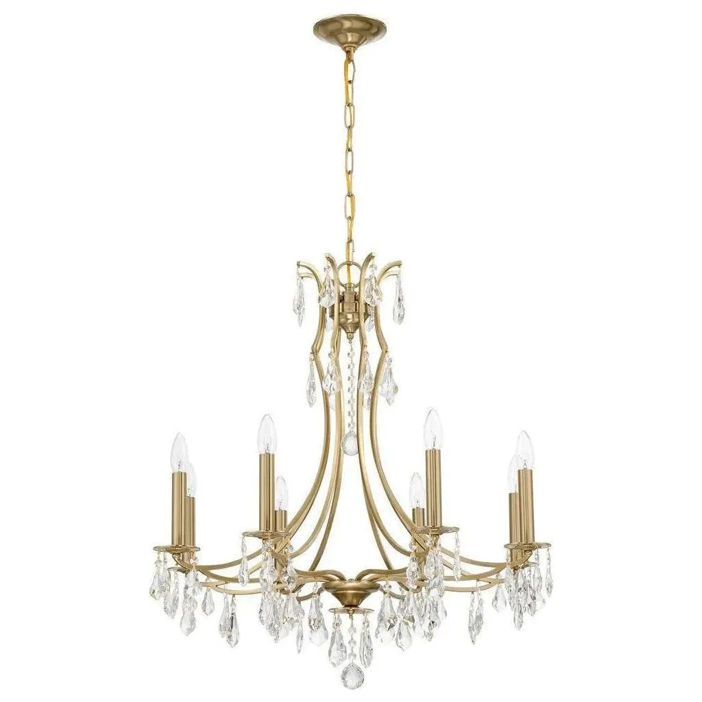 Crystorama - Cedar Chandelier - 5938-VG-CL-MWP | Montreal Lighting & Hardware
