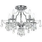Crystorama - Cedar Semi-Flush Mounts - 5930-CH-CL-MWP | Montreal Lighting & Hardware