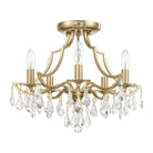 Crystorama - Cedar Semi-Flush Mounts - 5930-VG-CL-MWP | Montreal Lighting & Hardware