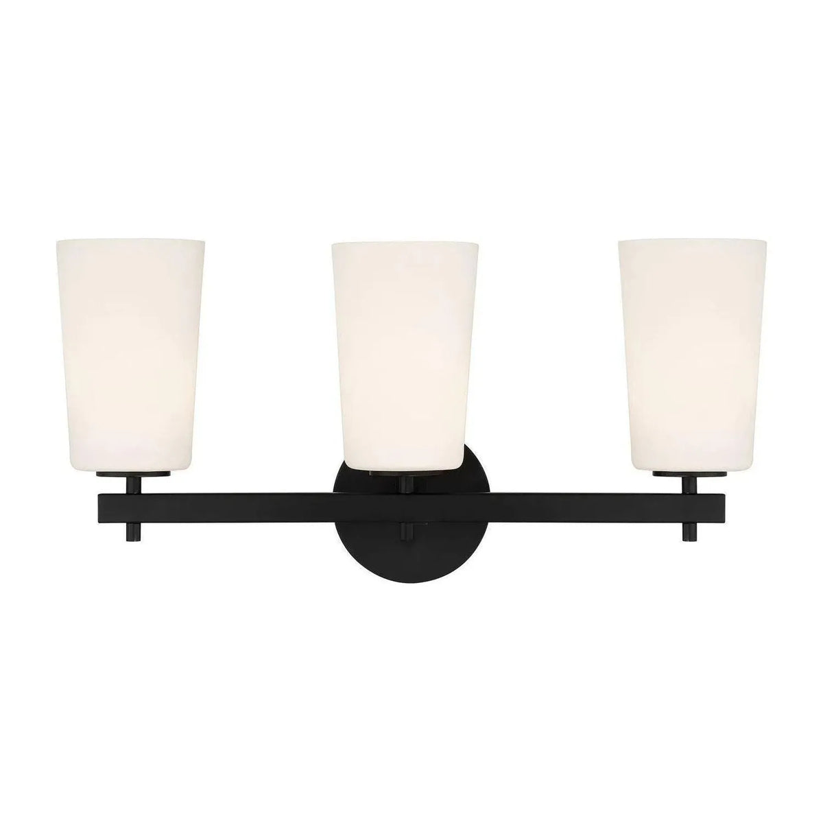 Crystorama - Colton Bath Vanity - COL-103-BK | Montreal Lighting & Hardware
