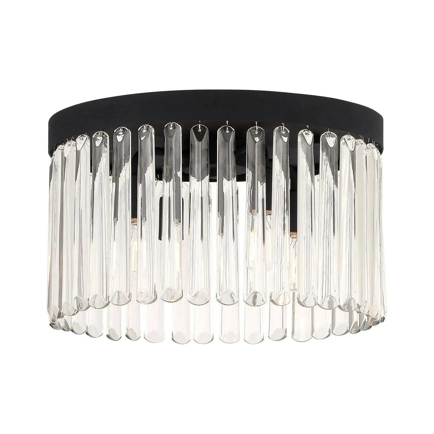 Crystorama - Emory Flush Mount - EMO-5400-BF | Montreal Lighting & Hardware