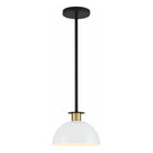 Crystorama - Gigi Mini Pendant - GIG-813-BK-AG | Montreal Lighting & Hardware