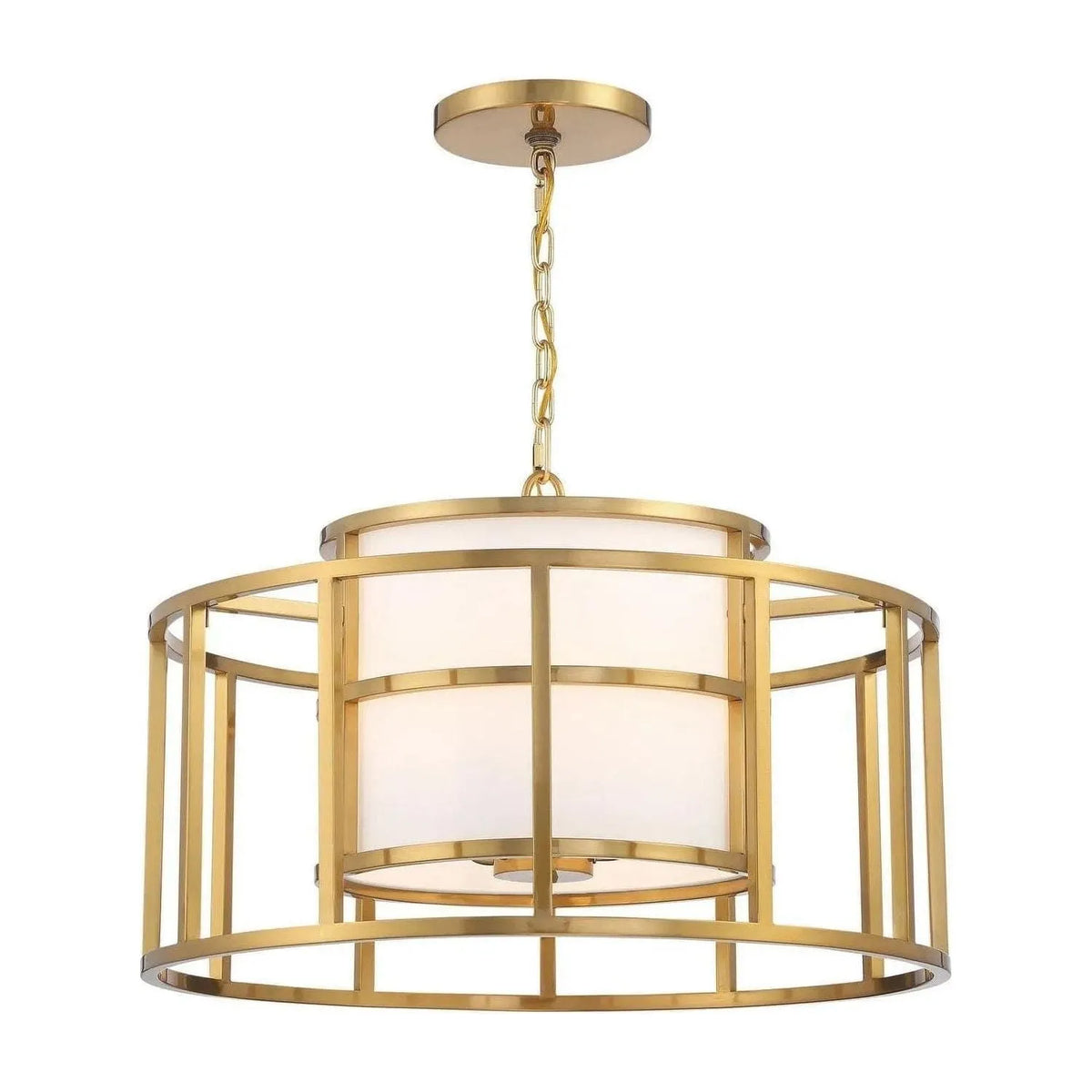 Crystorama - Hulton Five Light Chandelier - 9595-LG | Montreal Lighting & Hardware