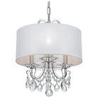 Crystorama - Othello Drum Shade Mini Chandelier - 6623-CH-CL-MWP | Montreal Lighting & Hardware