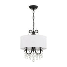 Crystorama - Othello Drum Shade Mini Chandelier - 6623-MK-CL-MWP | Montreal Lighting & Hardware