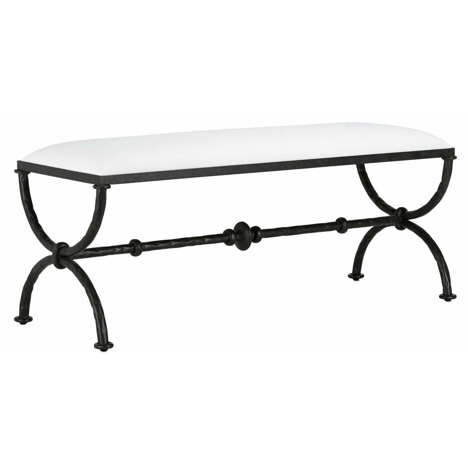 Currey and Company - Agora Bench - 7000-0801 | Montreal Lighting & Hardware