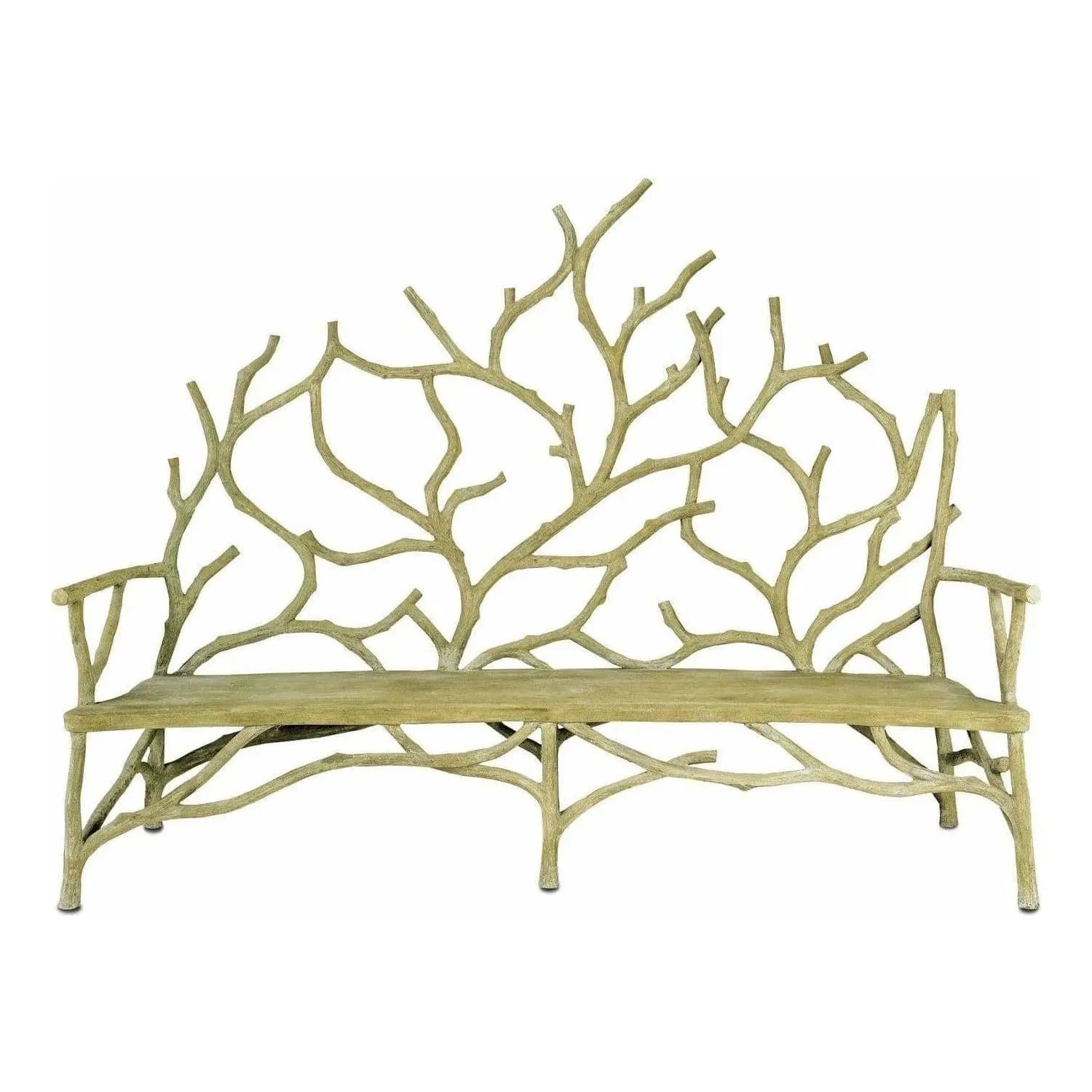Currey and Company - Elwynn Bench - 2008 | Montreal Lighting & Hardware