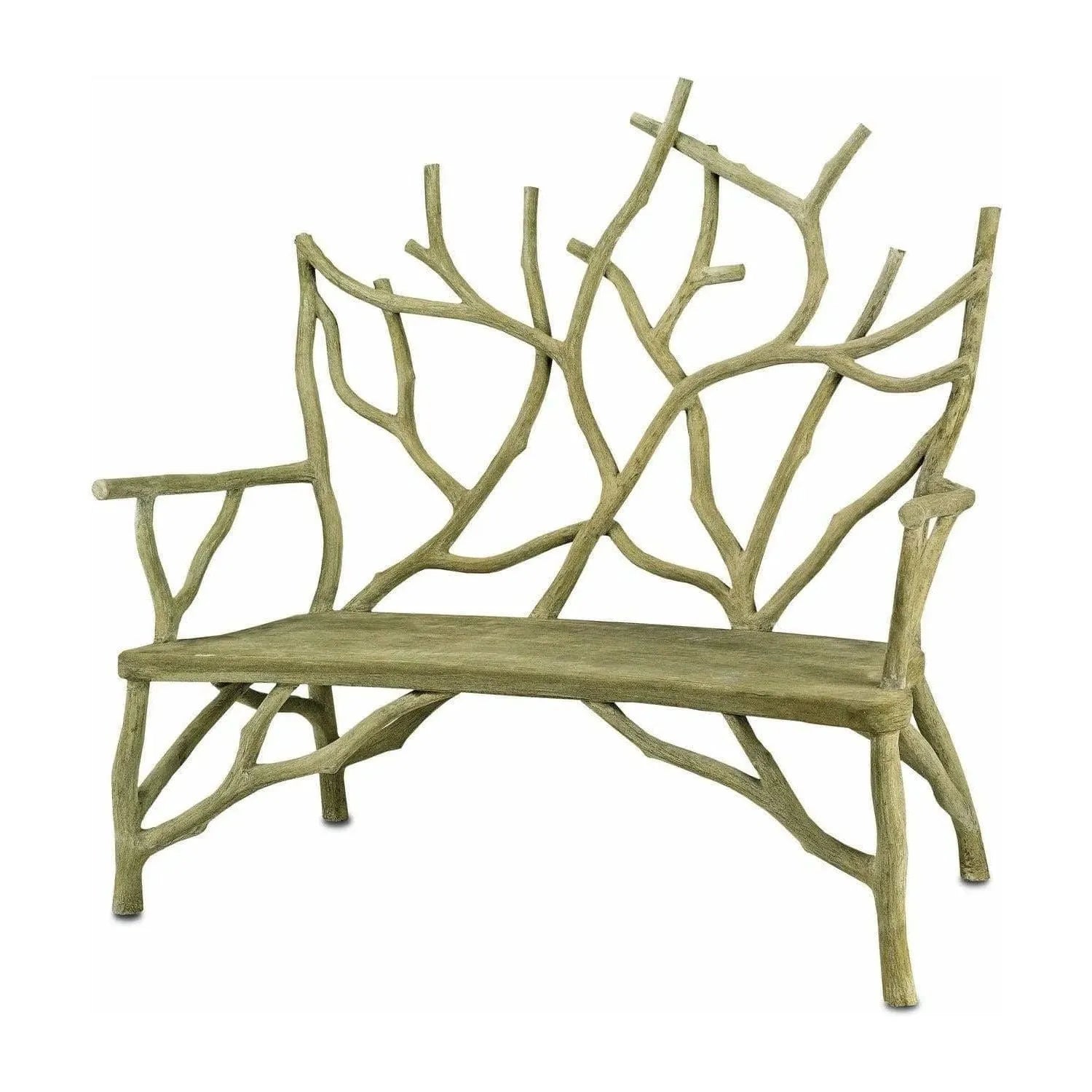 Currey and Company - Elwynn Bench - 2008 | Montreal Lighting & Hardware