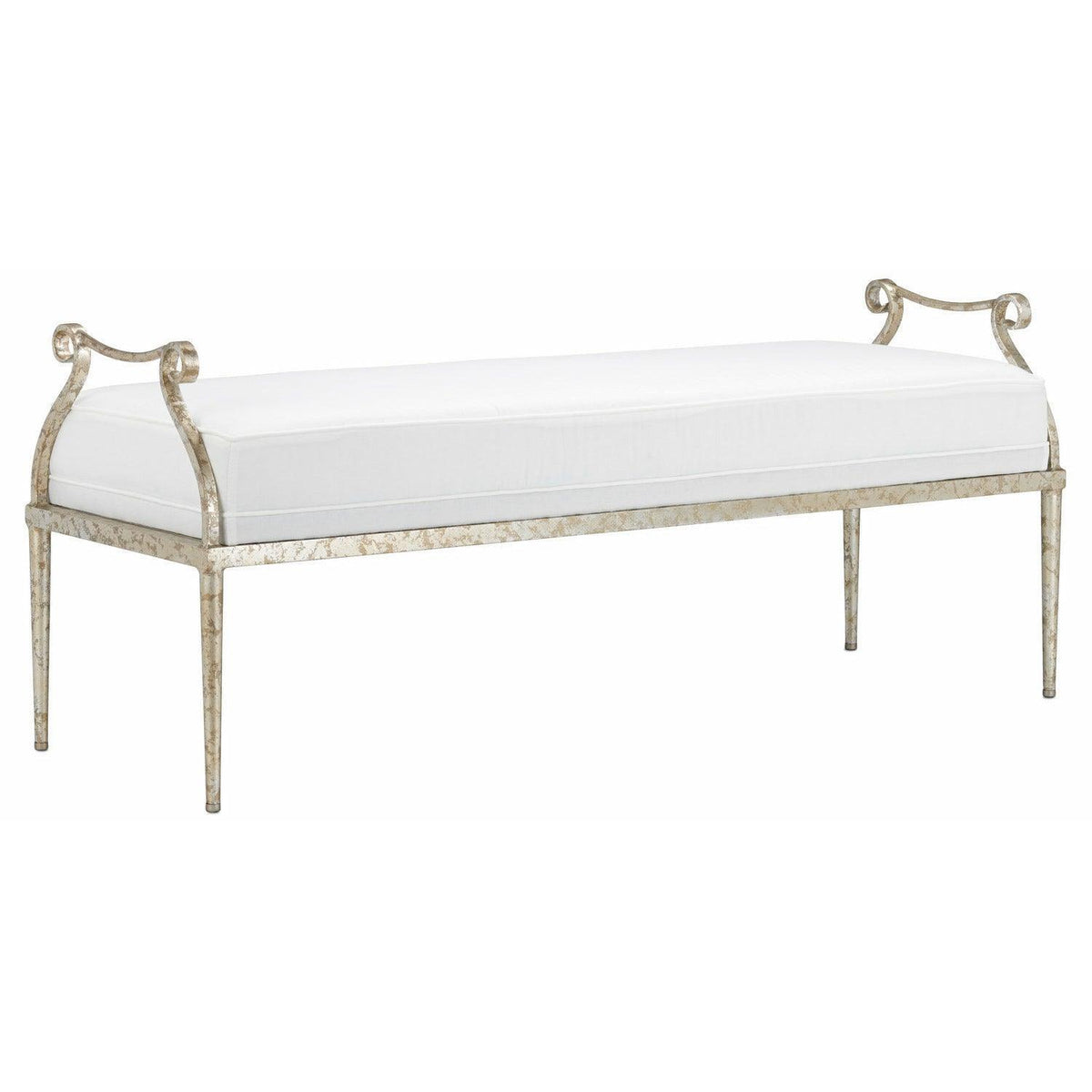 Currey and Company - Genevieve Bench - 7000-0001 | Montreal Lighting & Hardware