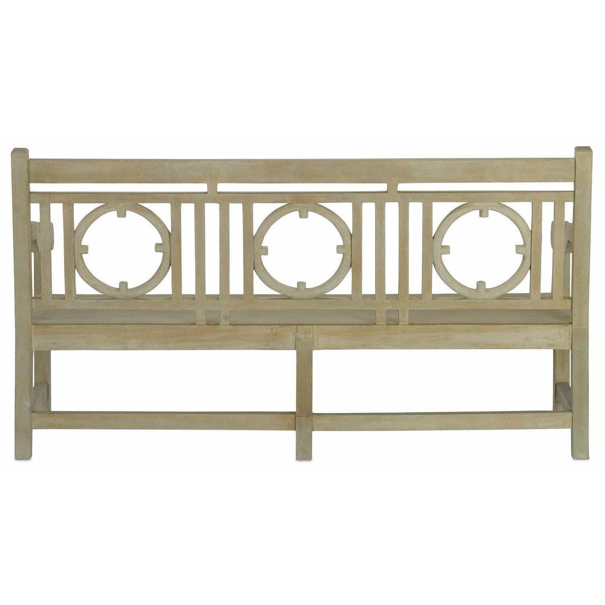 Currey and Company - Leagrave Bench - 2722 | Montreal Lighting & Hardware