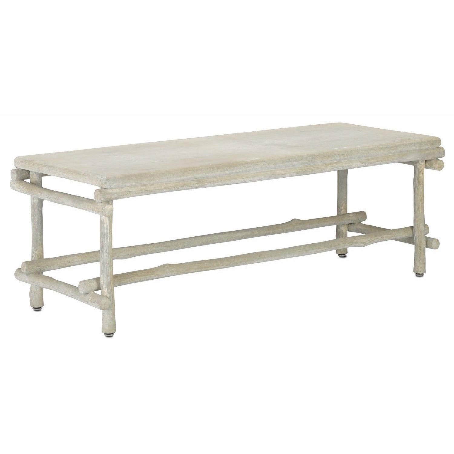 Currey and Company - Luzon Table/Bench - 2000-0027 | Montreal Lighting & Hardware