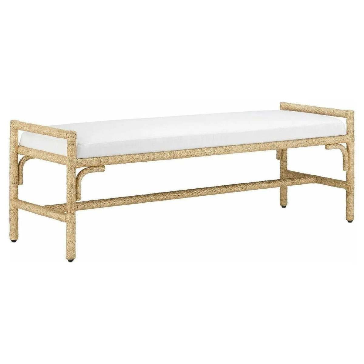 Currey and Company - Olisa Bench - 7000-1171 | Montreal Lighting & Hardware