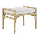 Currey and Company - Olisa Ottoman - 7000-1162 | Montreal Lighting & Hardware