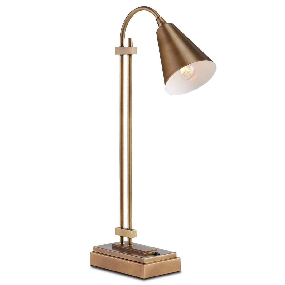 Currey and Company - Symmetry Desk Lamp - 6000-0782 | Montreal Lighting & Hardware