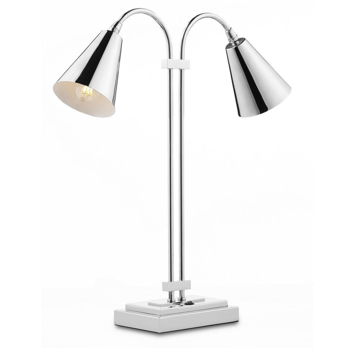 Currey and Company - Symmetry Double Desk Lamp - 6000-0783 | Montreal Lighting & Hardware