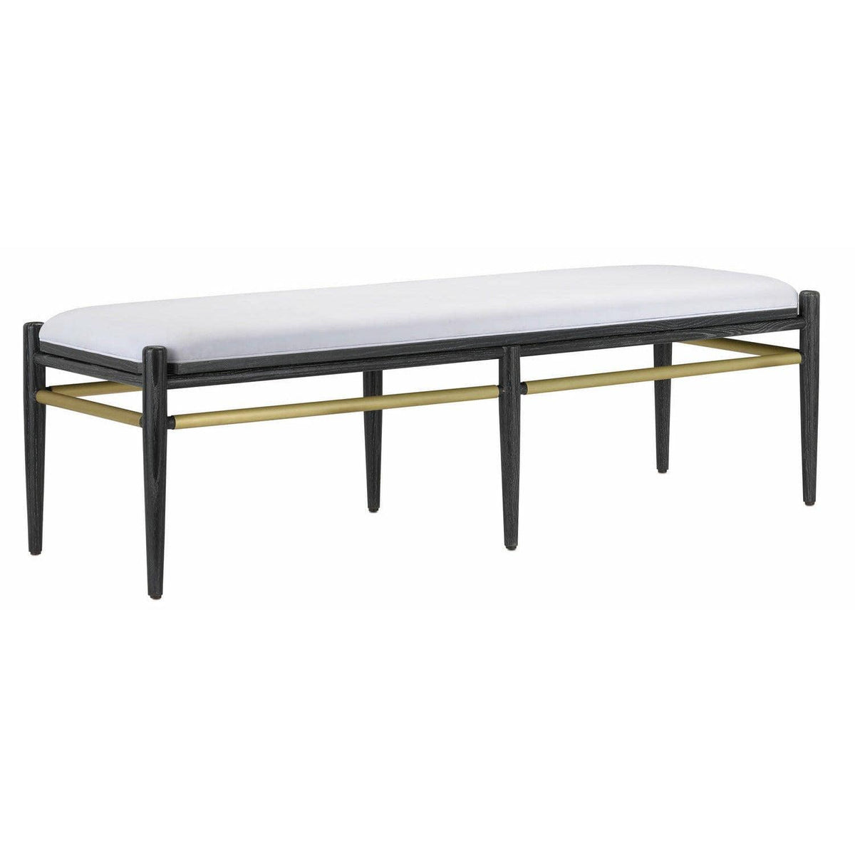 Currey and Company - Visby Bench - 7000-0311 | Montreal Lighting & Hardware