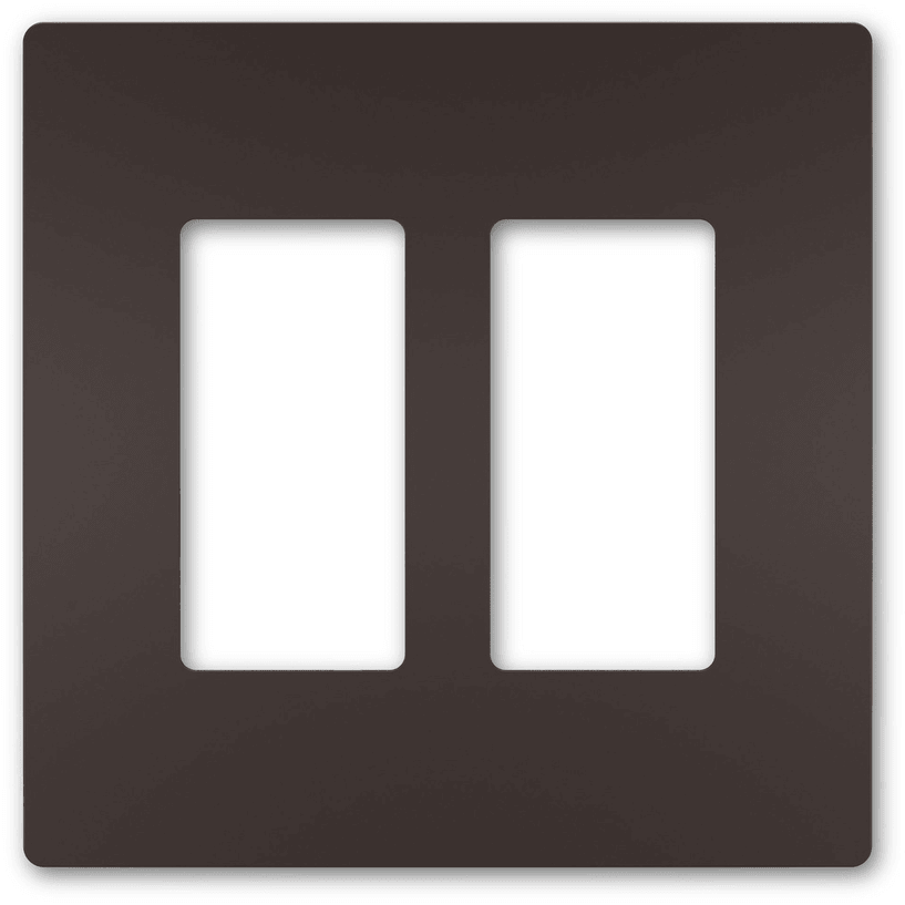 Legrand Radiant - radiant® Two-Gang Screwless Wall Plate - RWP262DBCC6 | Montreal Lighting & Hardware