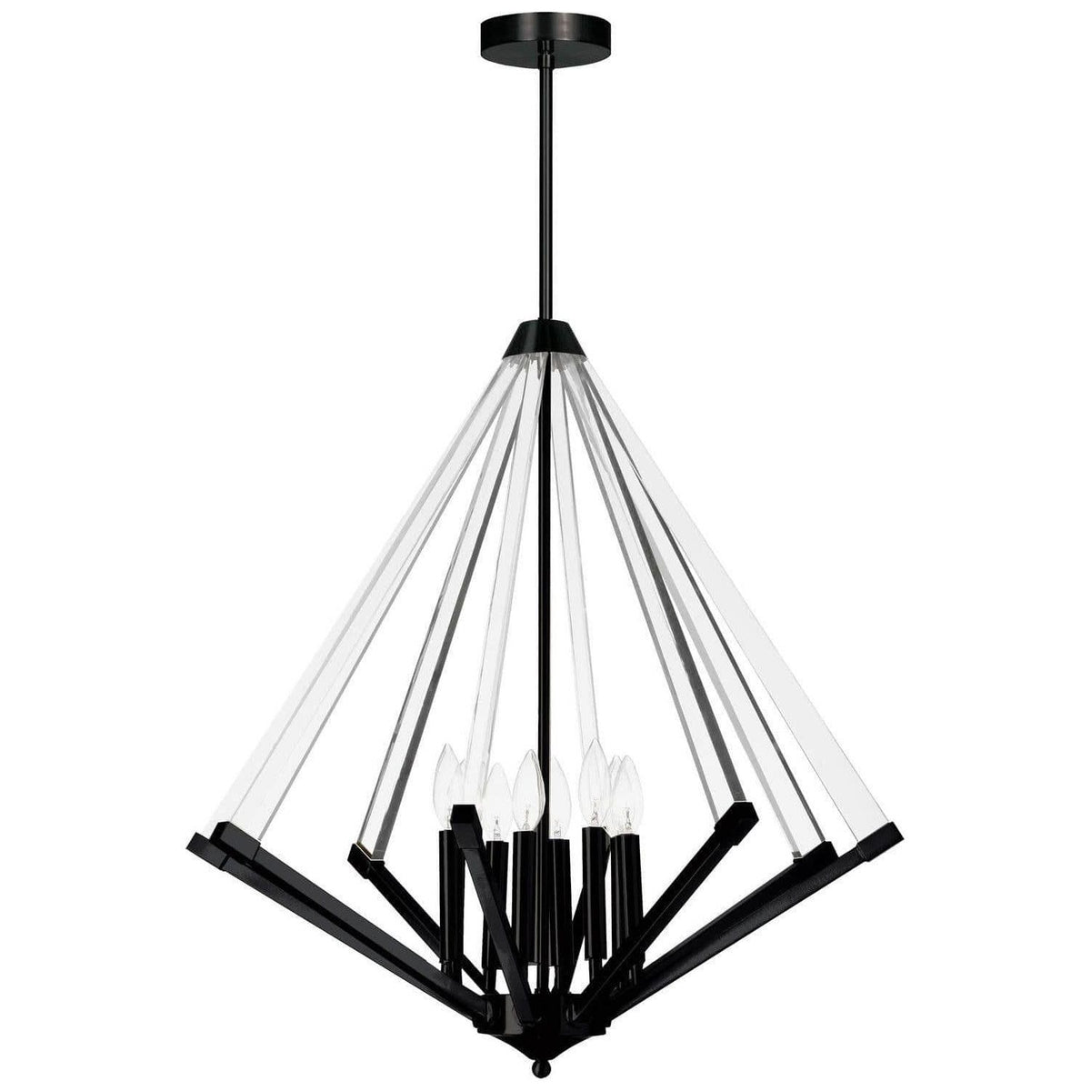 Dainolite - Aalto Chandelier - ALT-278C-MB | Montreal Lighting & Hardware