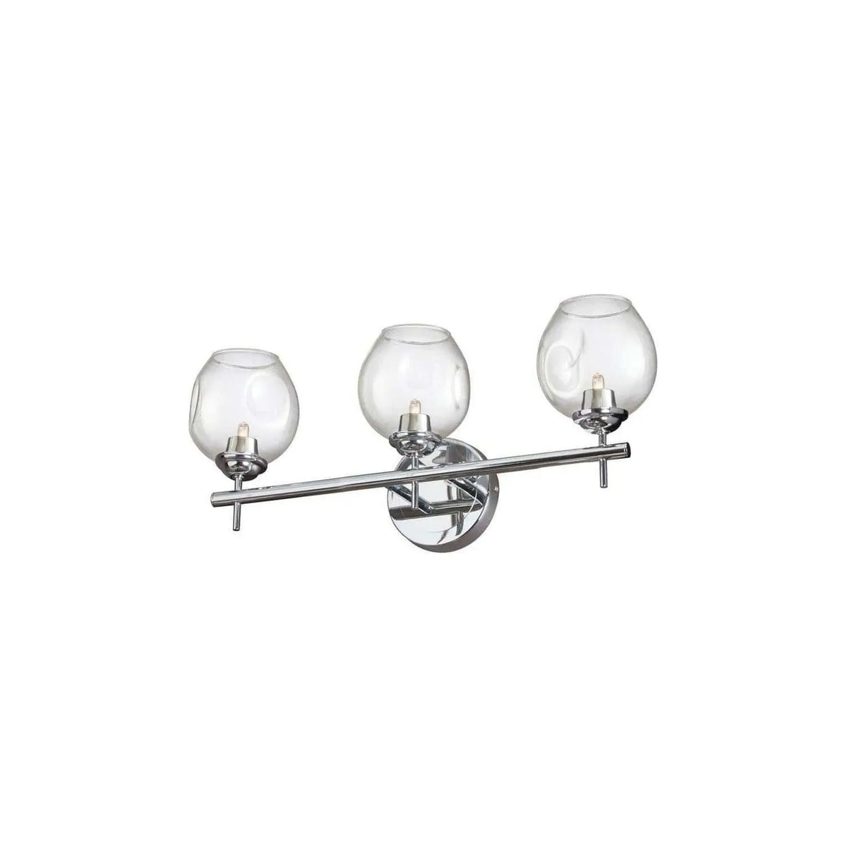 Dainolite - Abii Vanity Fixture - ABI-203W-PC | Montreal Lighting & Hardware