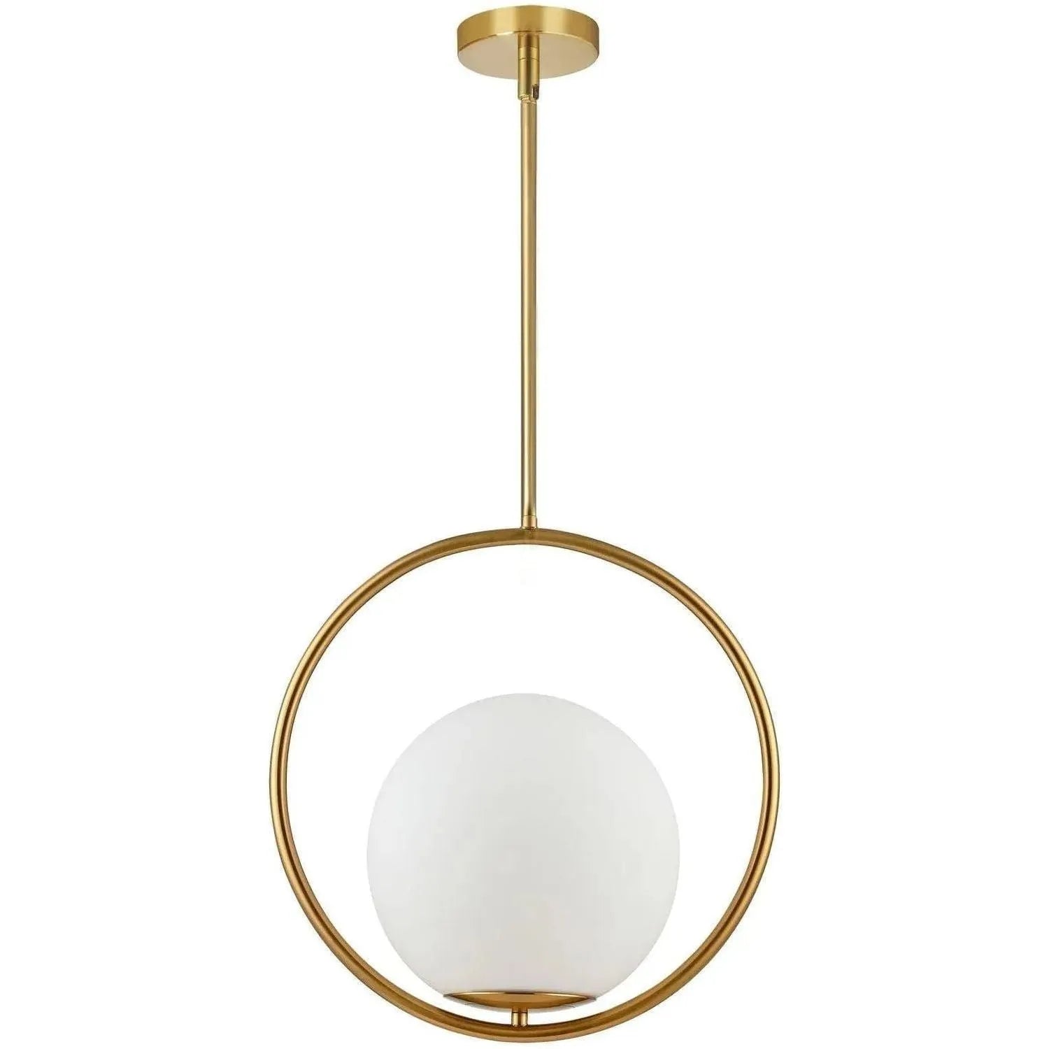 Dainolite - Adrienna Pendant - ADR-161P-AGB | Montreal Lighting & Hardware