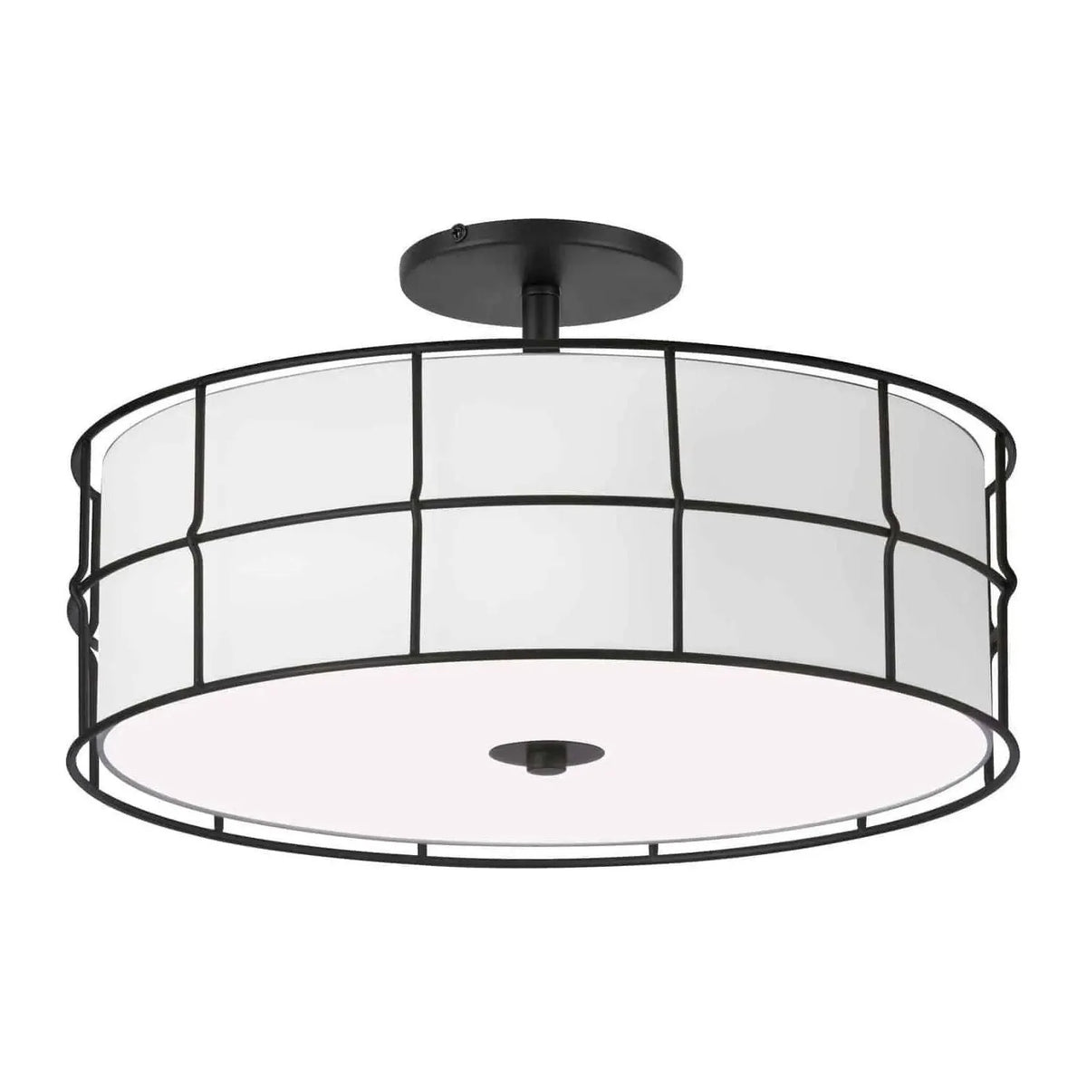 Dainolite - Alcala Semi-Flush Mount - ALC-163SF-MB | Montreal Lighting & Hardware