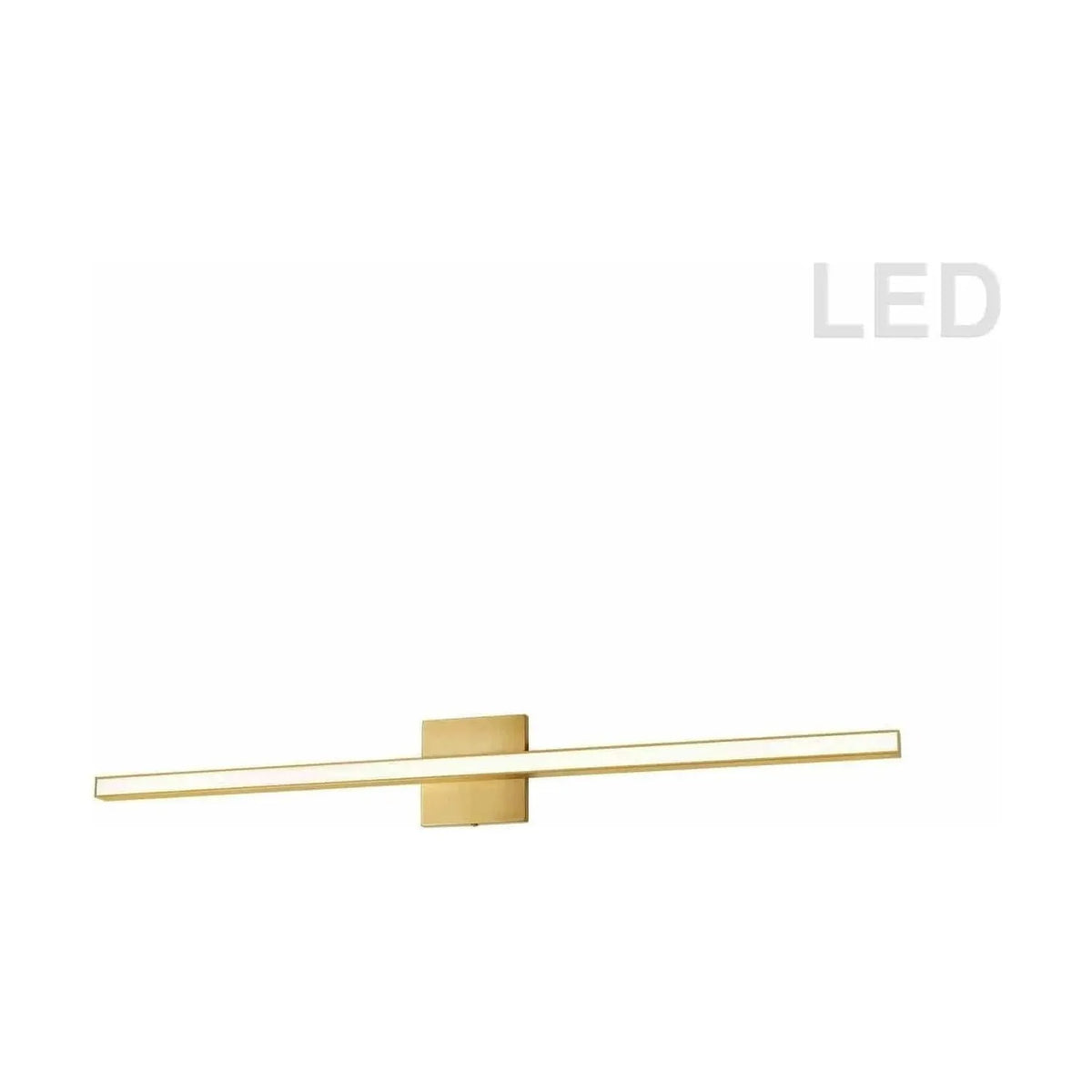 Dainolite - Arandel LED Vanity - ARL-3624LEDW-AGB | Montreal Lighting & Hardware