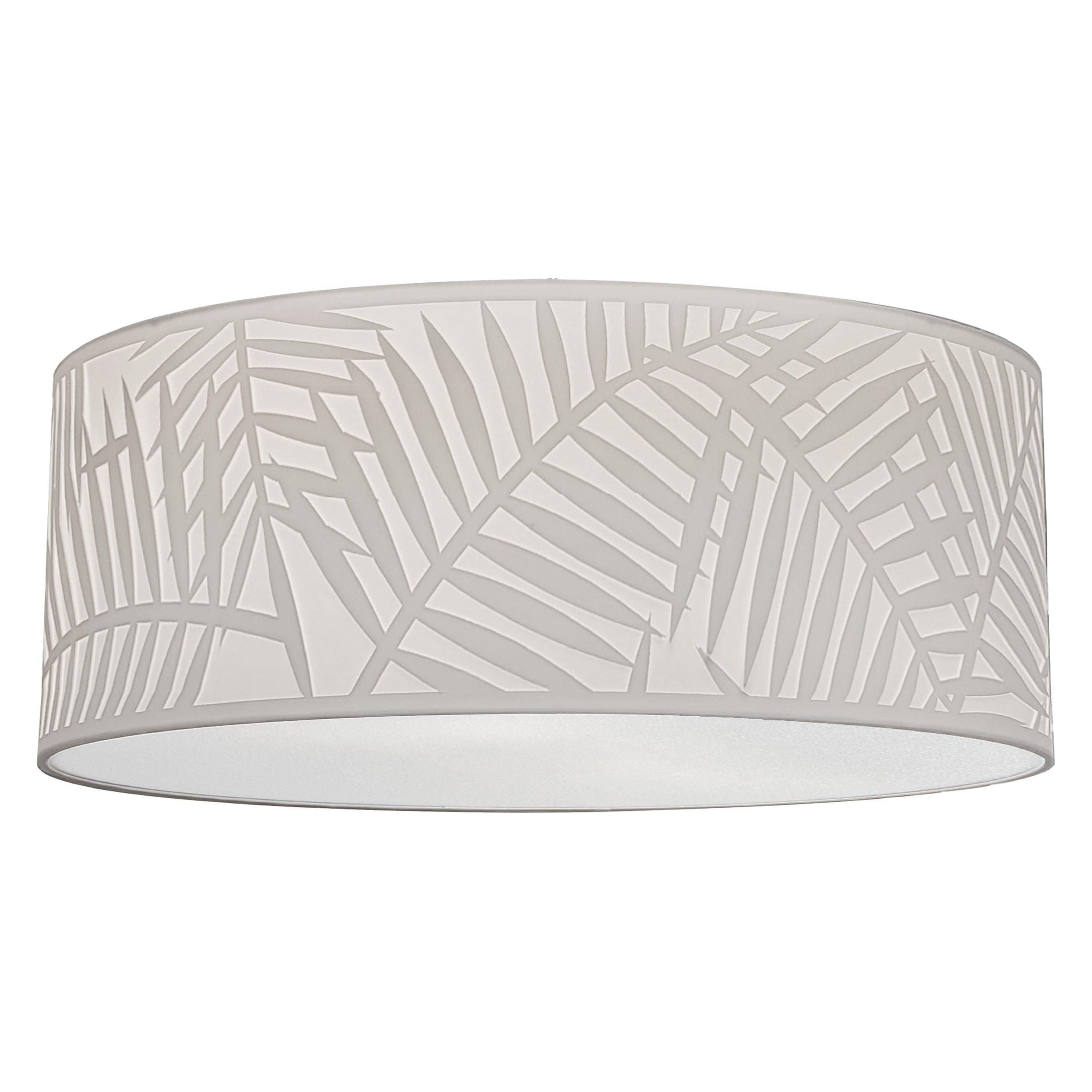 Dainolite - Cozumel Flush Mount - COZ-194FH-PC-WH | Montreal Lighting & Hardware